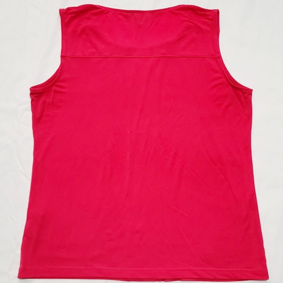 Jones New York sleeveless Red top Size medium - Picture 8 of 8